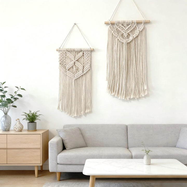 Handcrafted Macrame Wall Tapestry Bowlift