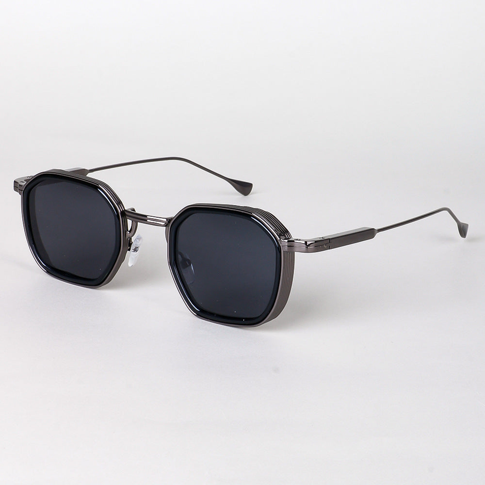 Ladies stylish sunglasses in modern octagonal design with high-quality polarized lenses Bowlift