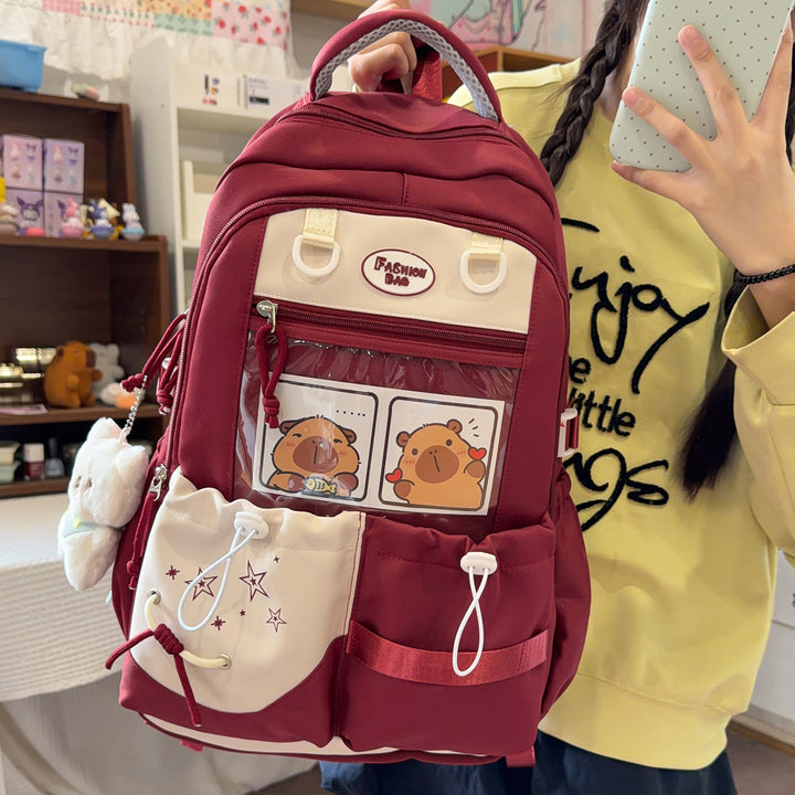 Trendy Cartoon Backpack Bowlift