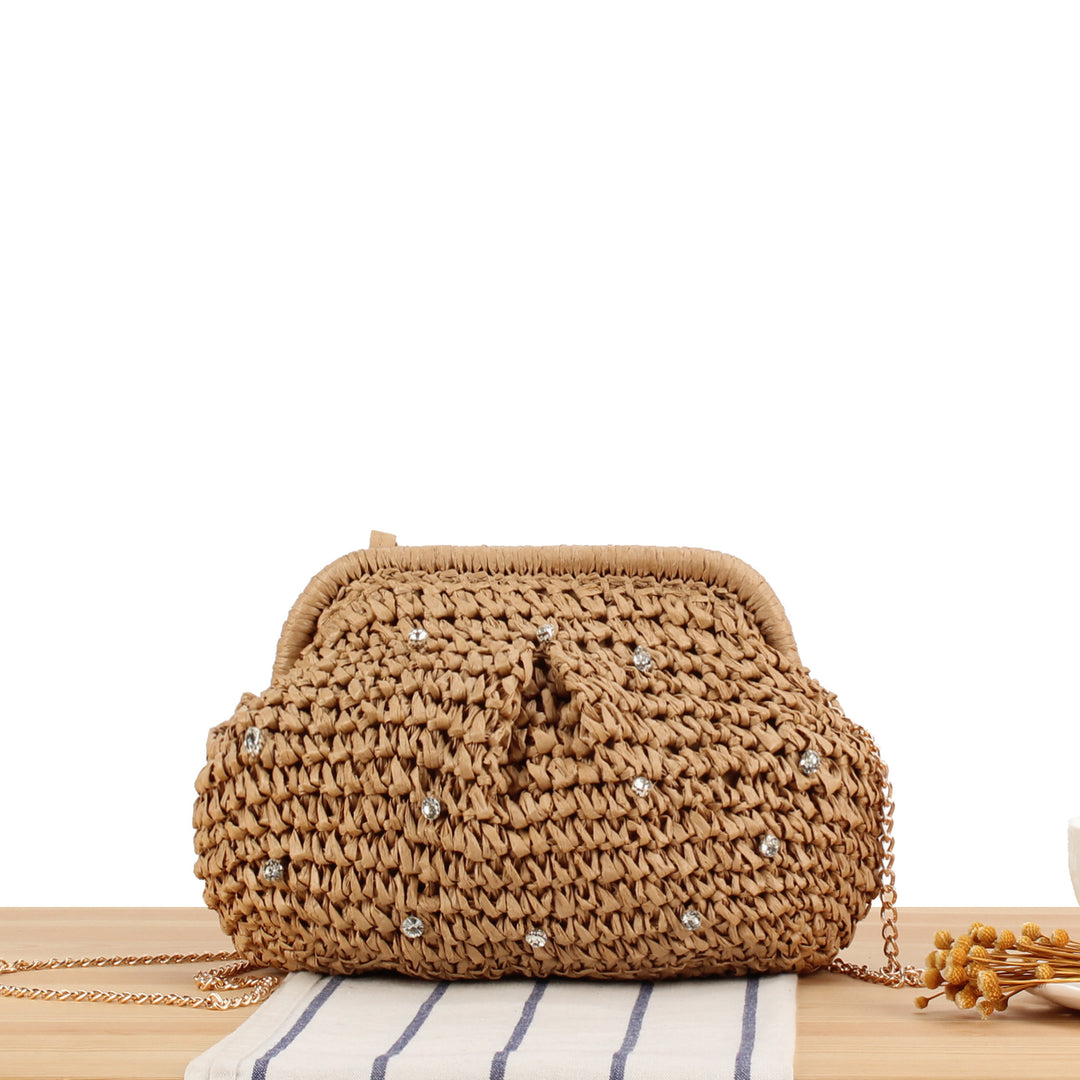 Handbag with Sparkling Accents Bowlift