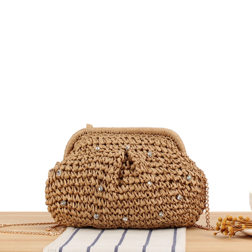 Handbag with Sparkling Accents Bowlift