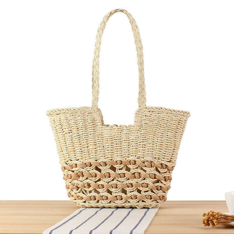 Designer Tote Bag Made from Handcrafted Natural Material Bowlift