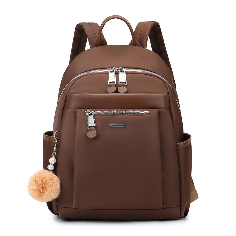 Multi-Functional Zip-Closure Backpack Bowlift