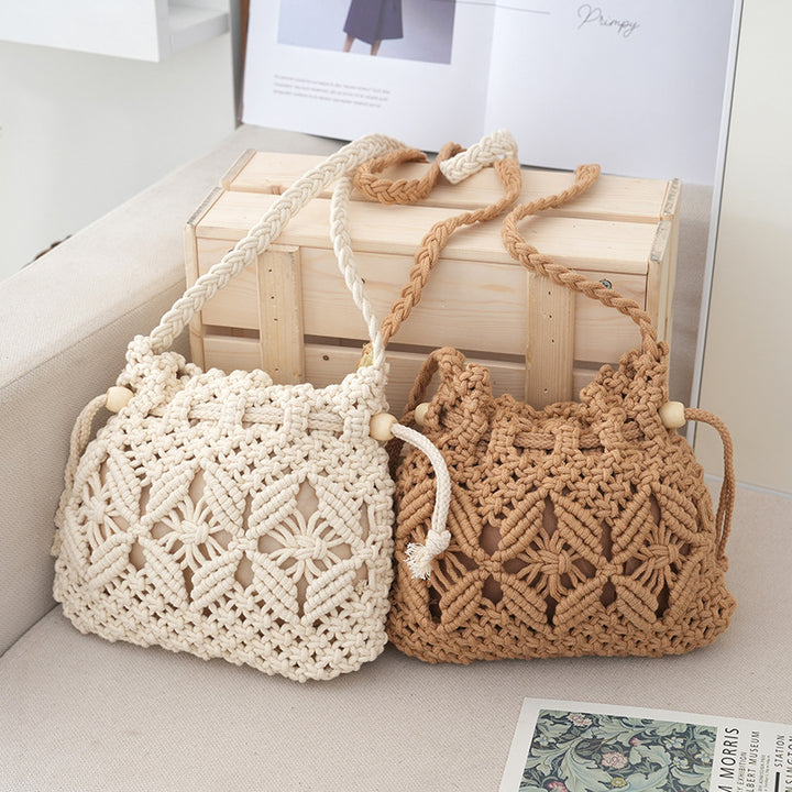 Macrame Shoulder Bag Bowlift
