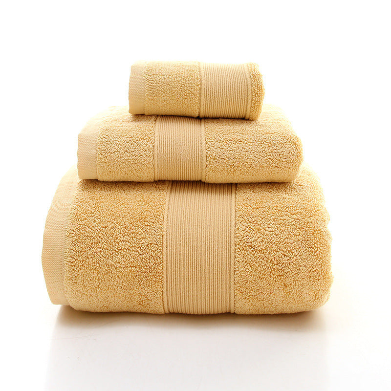 Terry Towel Set With Luxurious Comfort Bowlift