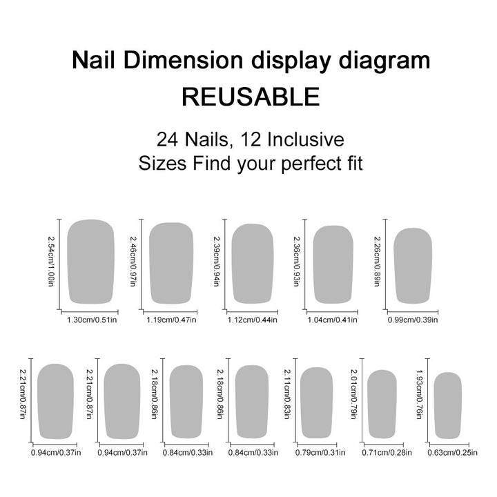 Creatively designed nail art set Bowlift