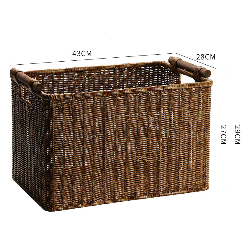Natural Fiber Storage Basket Bowlift