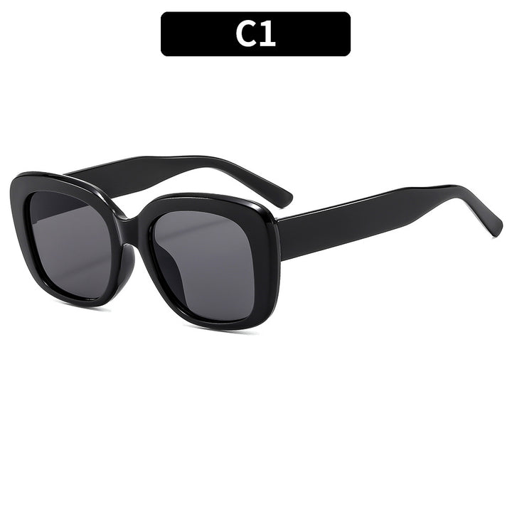 Oversized Square Sunglasses Elegant Look