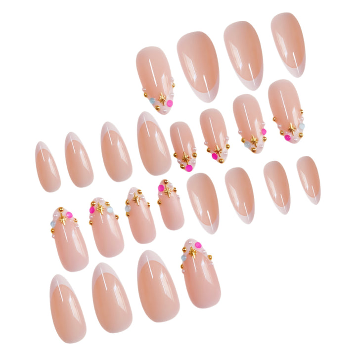 Decorative Press-On Nail Art Set Bowlift