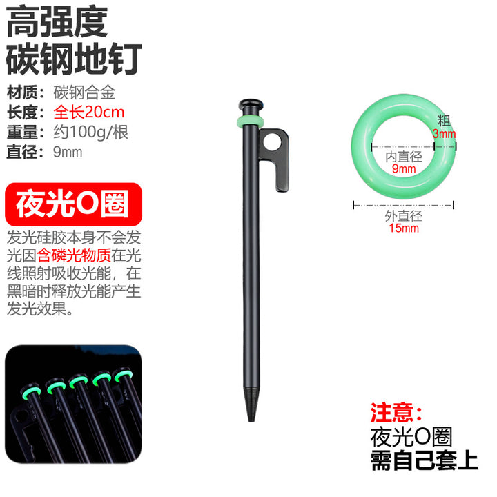 robust steel peg for tent anchoring Bowlift
