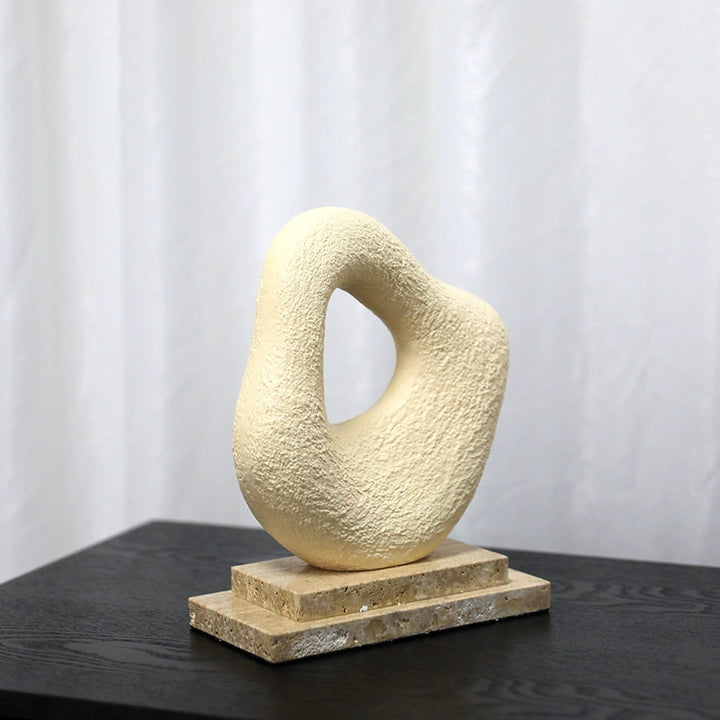Artistic Textured Centerpiece Sculpture