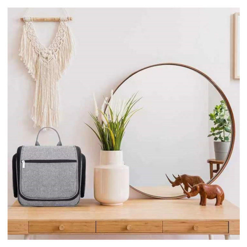 Cosmetic Organizer Bag with Removable Hook Bowlift