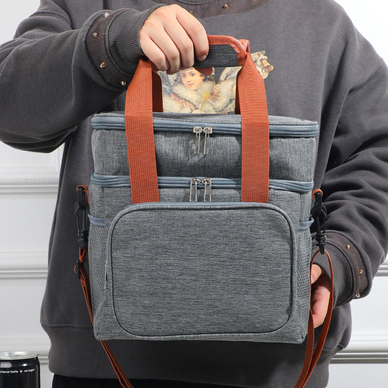 Insulated Multi-Layer Lunch Bag Bowlift