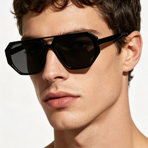 Women's modern sunglasses in striking octagon design Bowlift