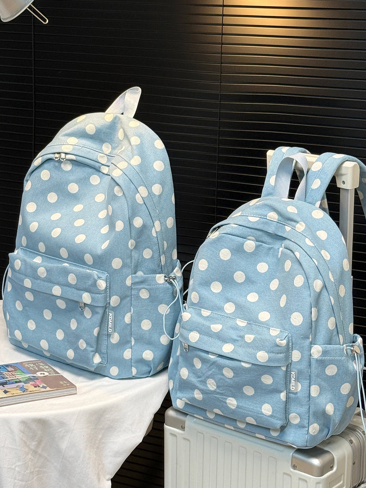 Playful Polka Dot Backpack