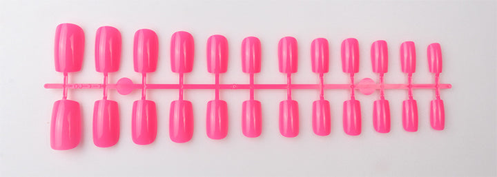 Natural Glossy Press-On Nail Tips Bowlift