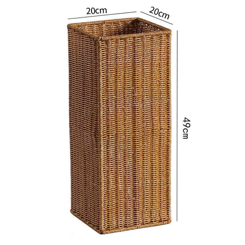 Hexagonal Decorative Wicker Storage Container Bowlift