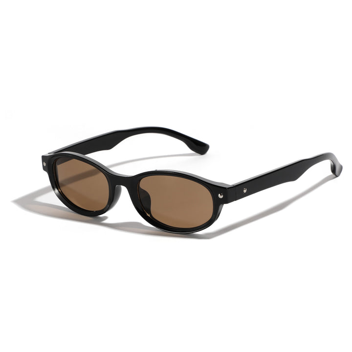 Women’s fashionable sunglasses with curved design and UV protection Bowlift