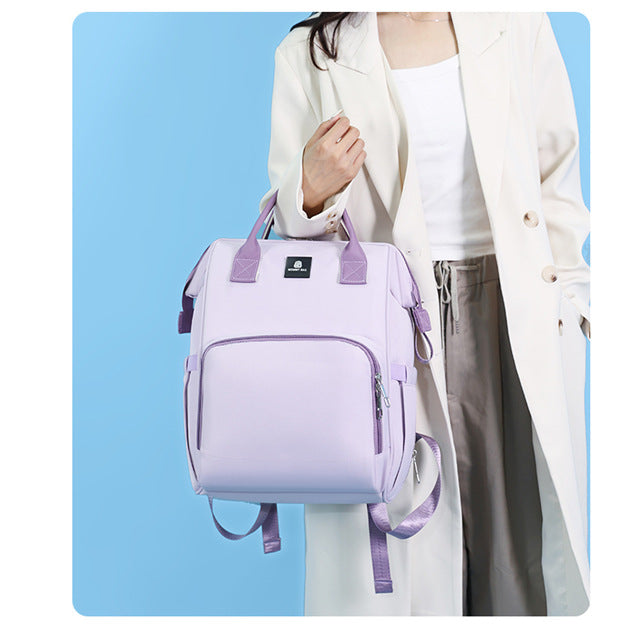 Multi-Purpose Insulated Diaper Backpack Bowlift