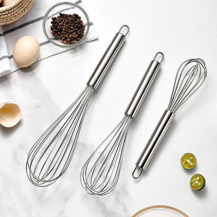 High-quality stainless steel kitchen whisk with ergonomic handle Bowlift