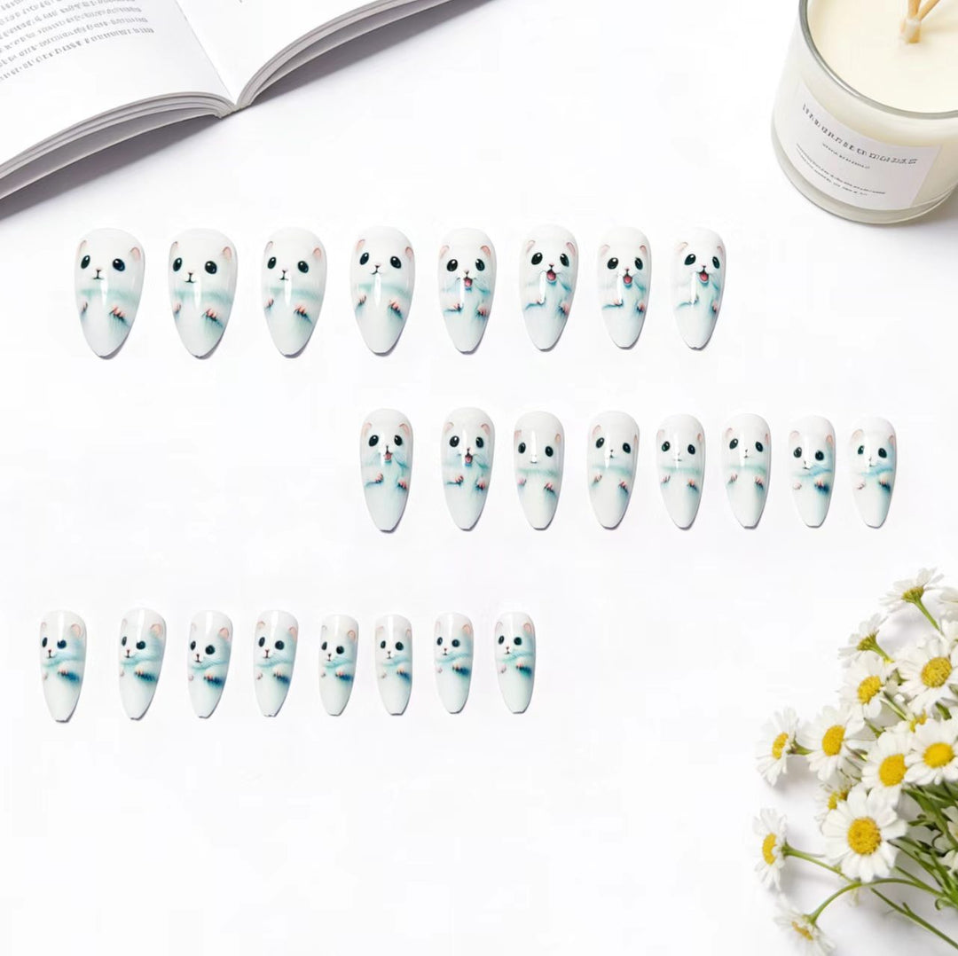 Cute Animal-Themed Nail Art Bowlift