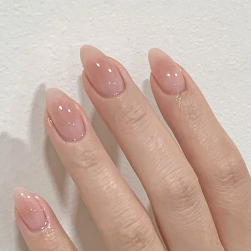 Artful gel nails with elegant tip design Bowlift