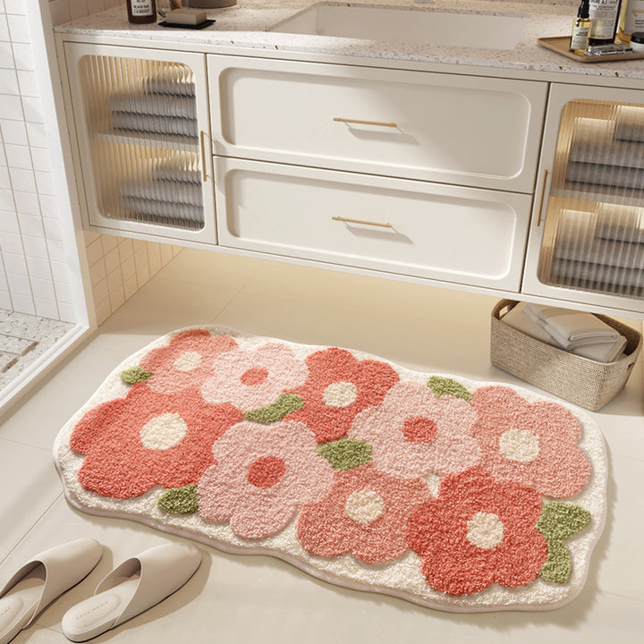 Desert Landscape Bath Rug Bowlift
