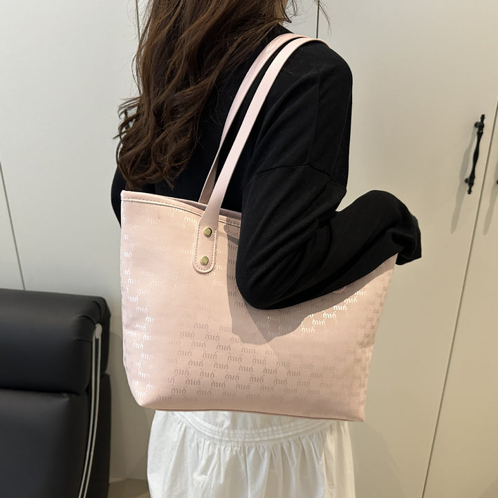 Classic Textured Tote Bag Bowlift