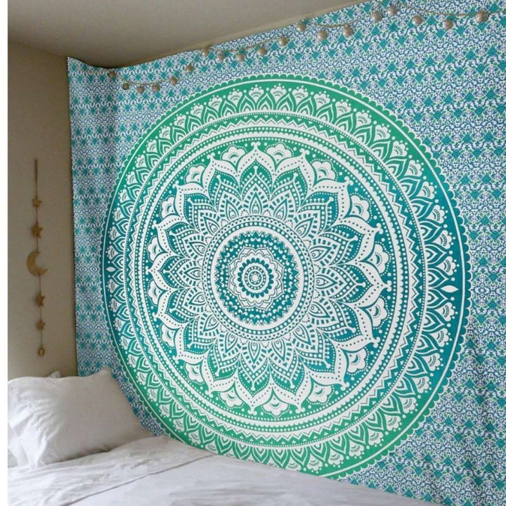 Mandala-Themed Wall Tapestry