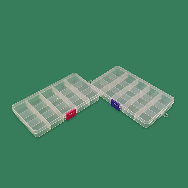 Multi-Section Transparent Craft Organizer Bowlift
