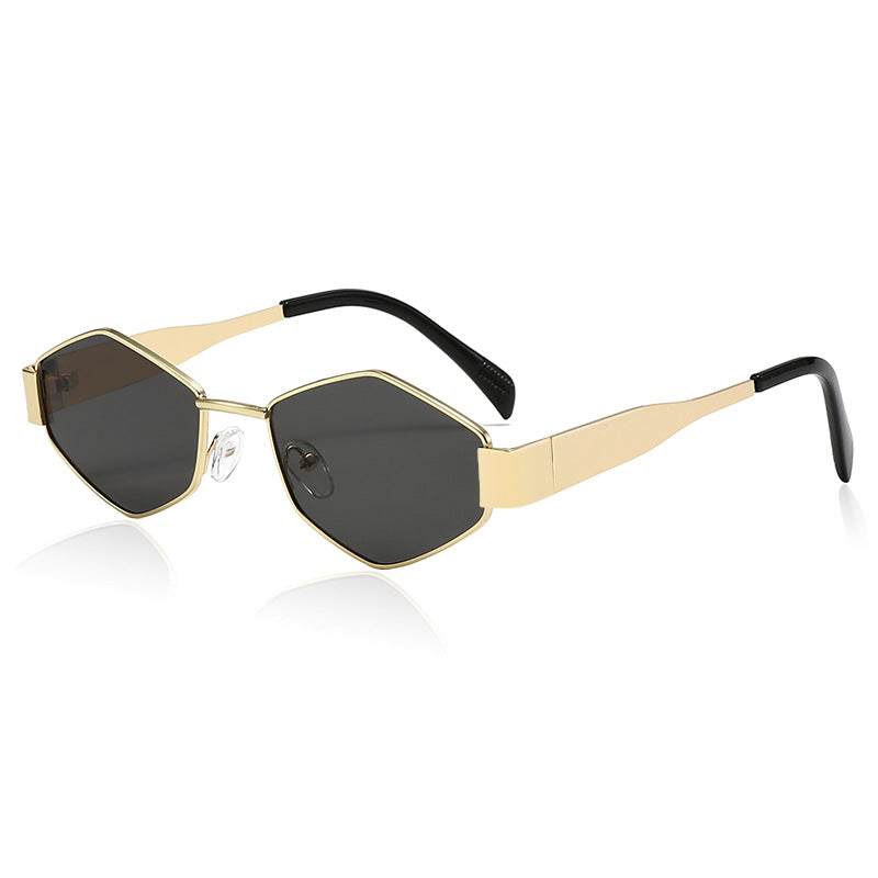Stylish Geometric Frame Sunglasses