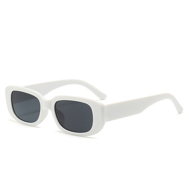 Retro-Inspired Square Frame Sunglasses