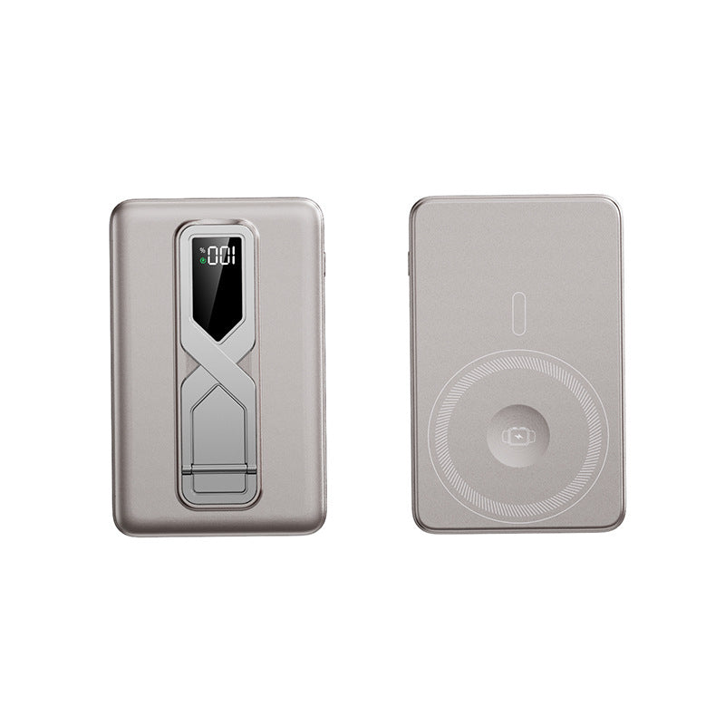 Wireless power bank with digital display and fast charging technology Bowlift