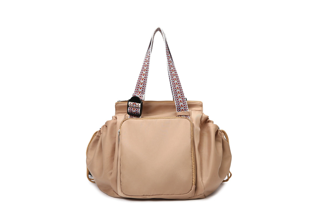 Stylish Multi-Pocket Diaper Tote Bowlift