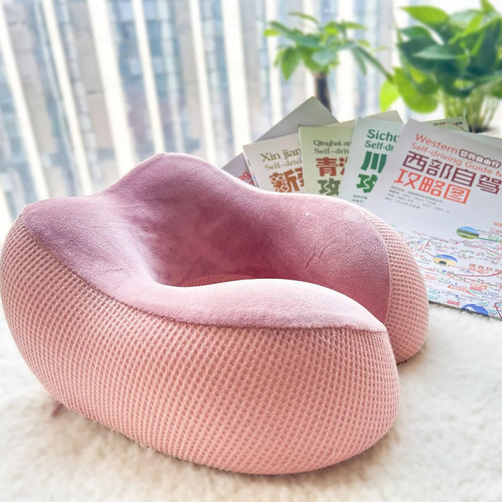Women's Comfort Neck Support Pillow with Innovative Shape Bowlift