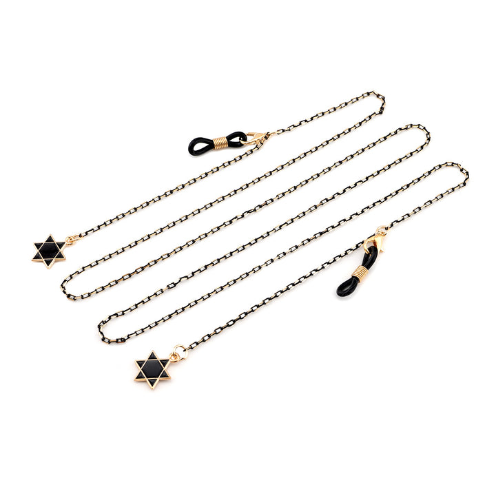 Elegant Geometric Glasses Chain Bowlift