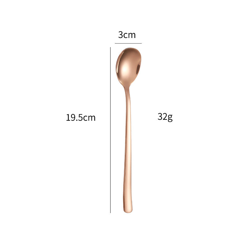 More elegant and ergonomic dessert spoon made of high-quality stainless steel Bowlift