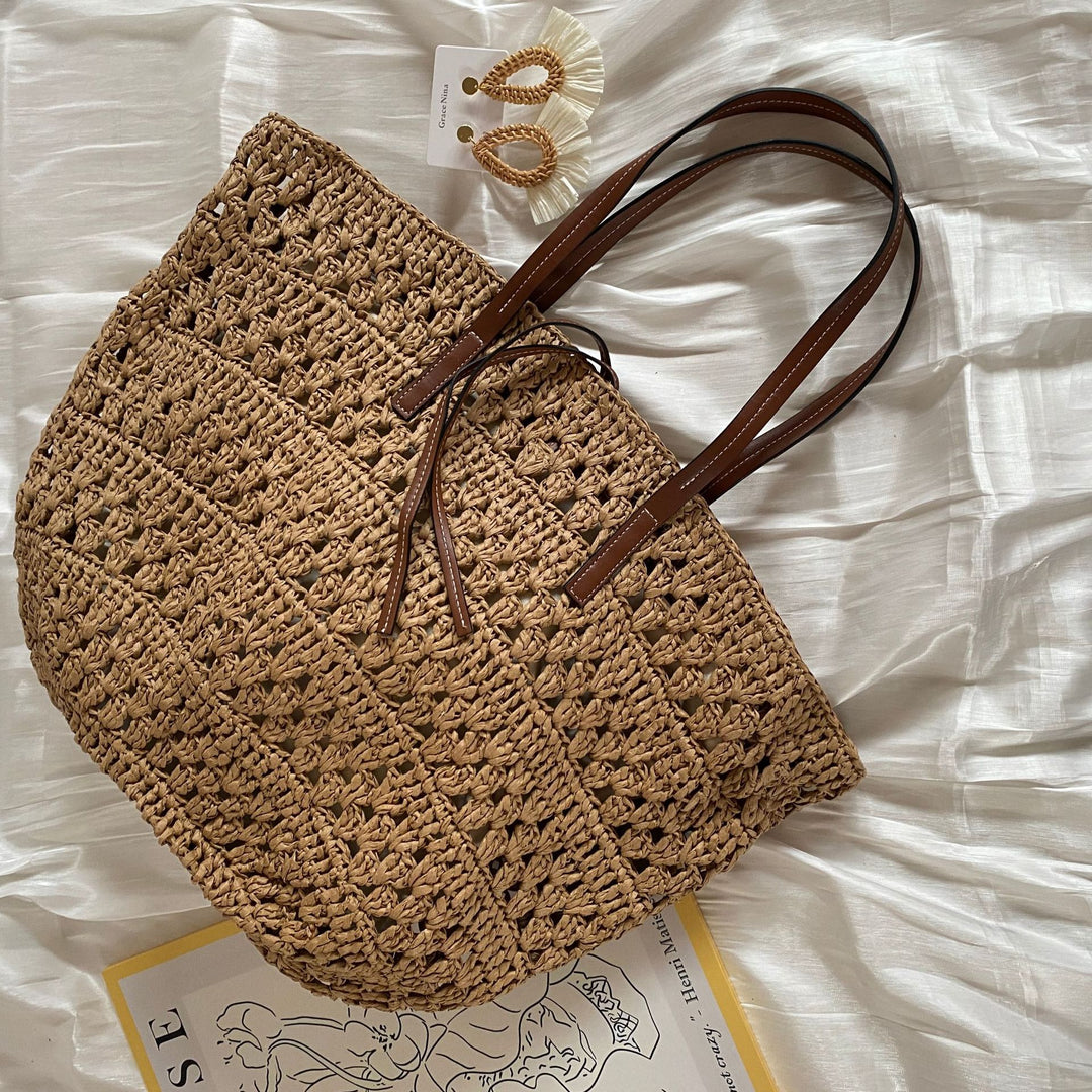 Handmade basket bag Bowlift