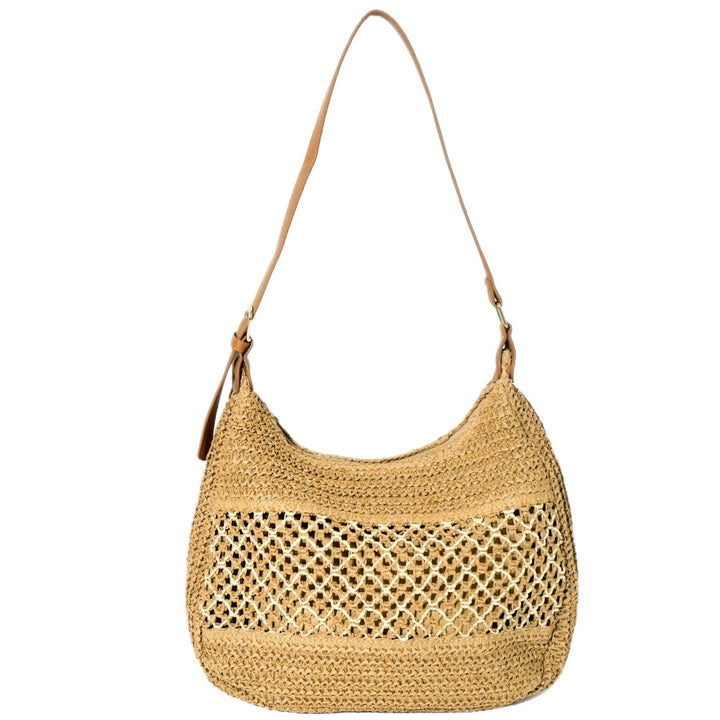 Fashionable Macrame Handbag Bowlift