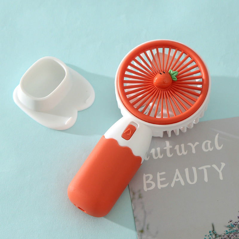 Creative Fruit-Shaped Handheld Fan Bowlift