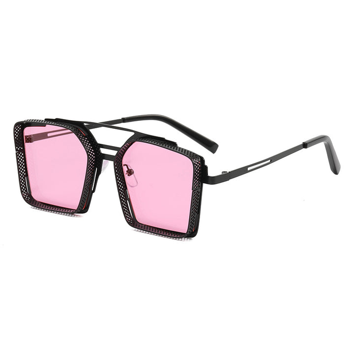Women's oversized sunglasses with luxurious design and geometric frame Bowlift