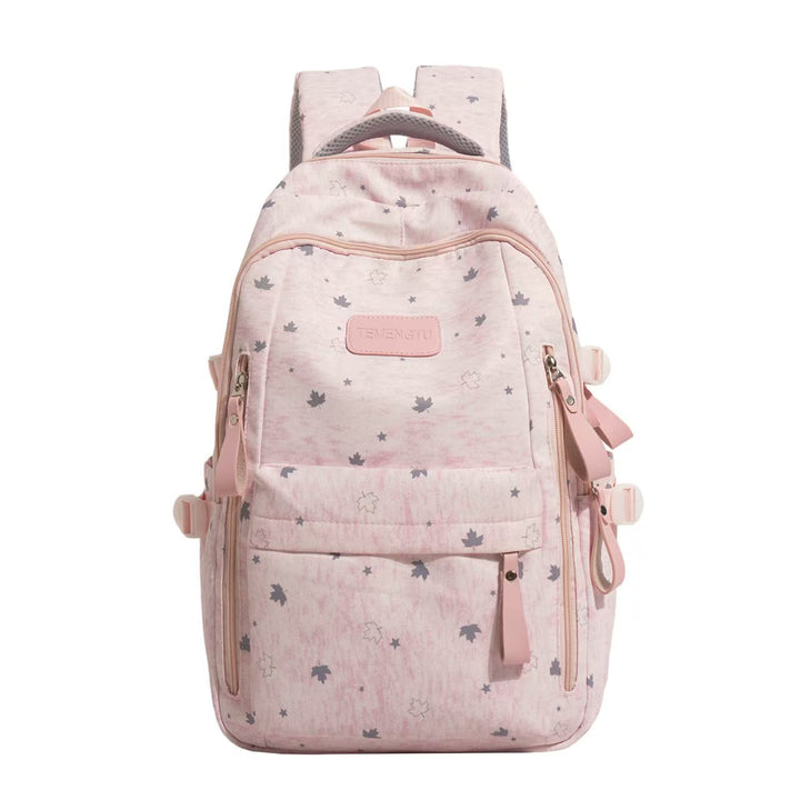 Floral Print Multi-Compartt Backpack Bowlift