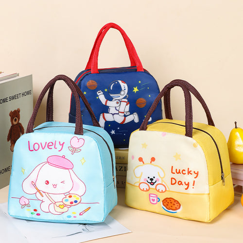 Cute Cat-Themed Insulated Lunch Bag Bowlift