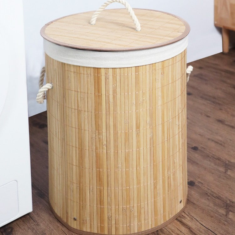 Storage basket with natural bamboo design Bowlift