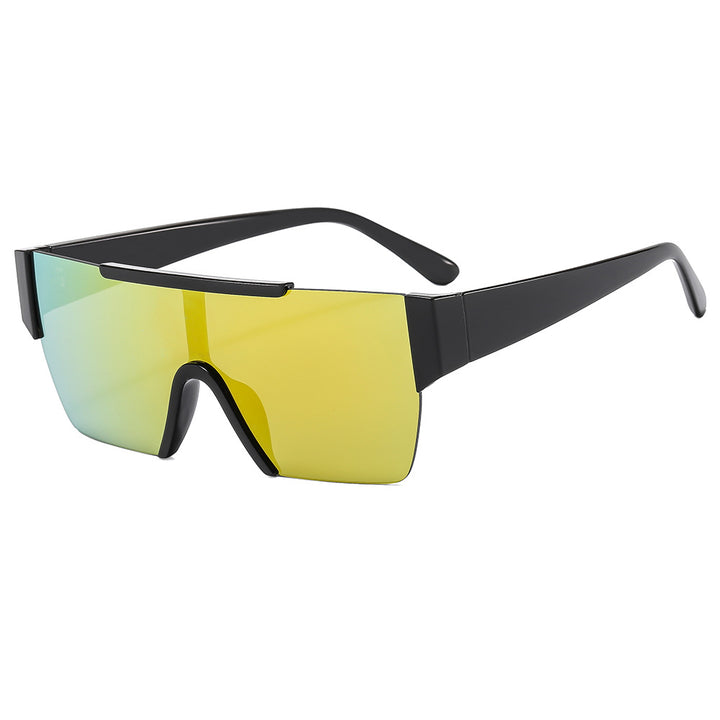 Women's trendy oversized sunglasses in futuristic design Bowlift