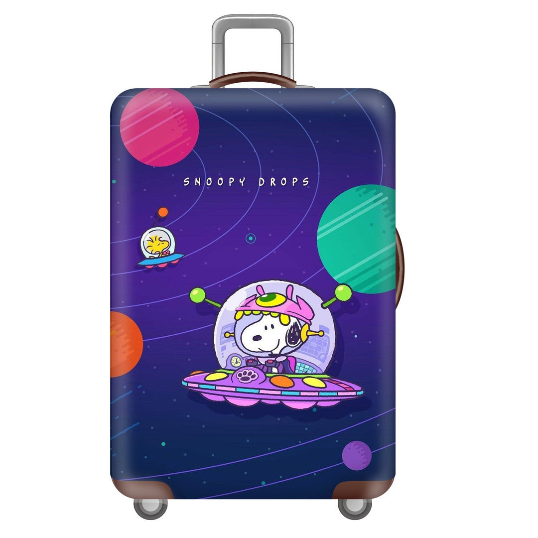 Unisex Hard-shell luggage with playful Snoopy motif Bowlift
