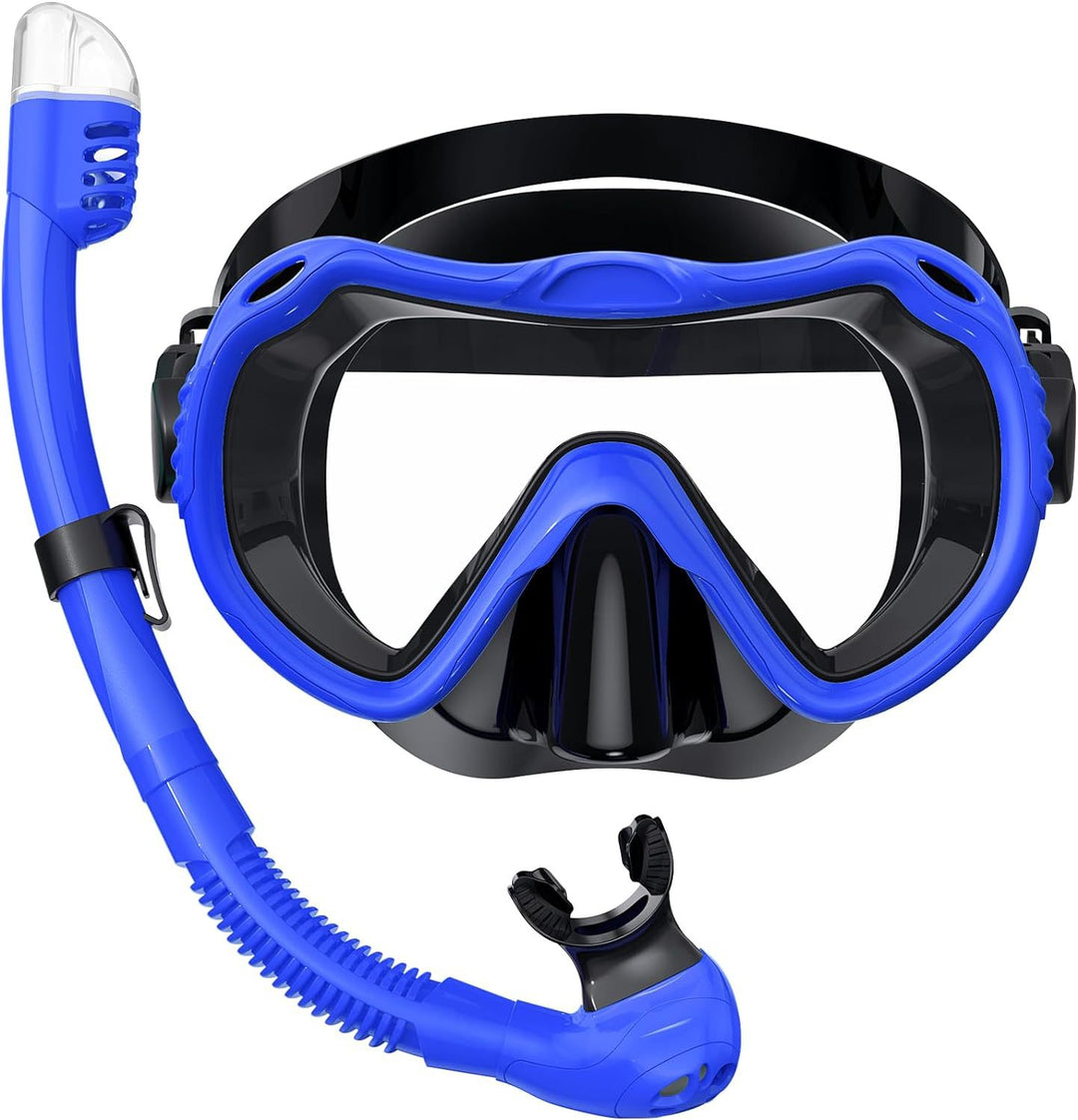 Diving mask with Fit technology and ergonomic snorkel Bowlift