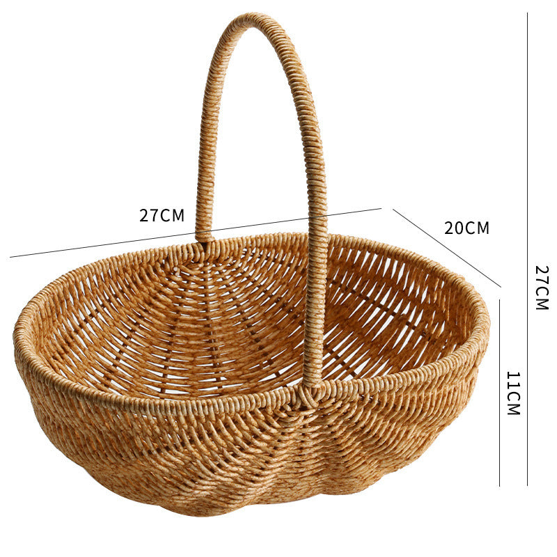 Handwoven Utility Basket Bowlift