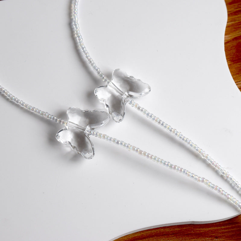 Decorative Butterfly Eyewear Chain Bowlift