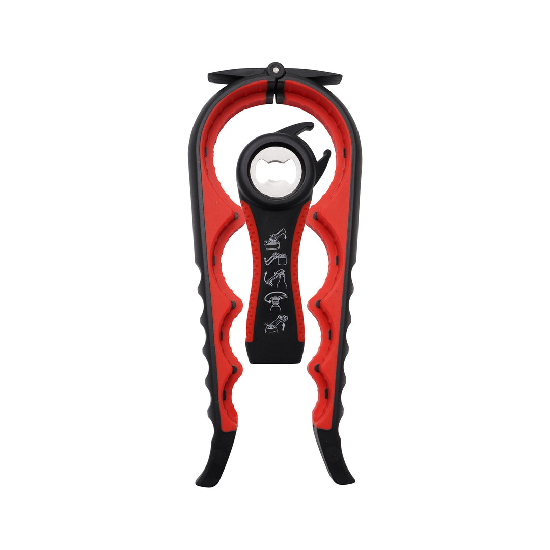Multifunctional kitchen helper with integrated bottle opener function Bowlift